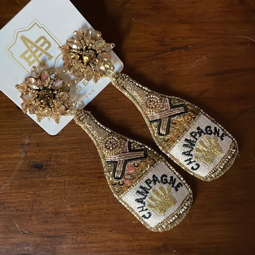 Champagne Earrings